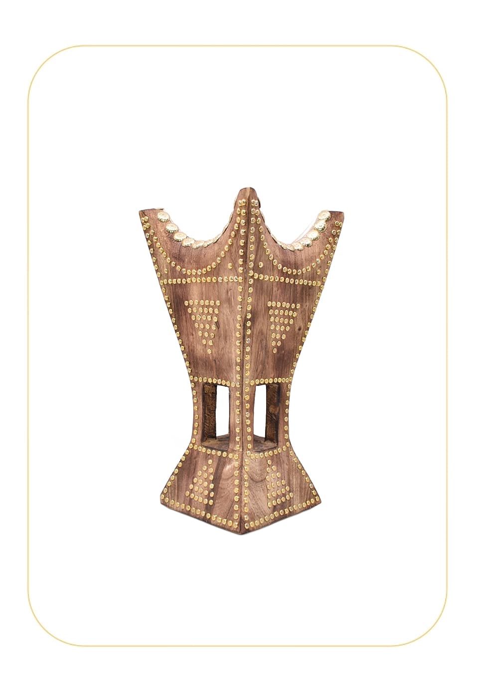 مبخرة عادية بنية مسمار صغير بالاطراف 26