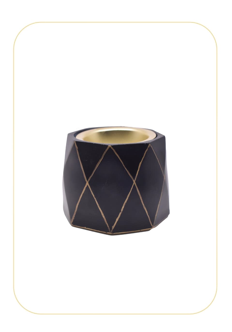 مبخرة سوداء رسم معين